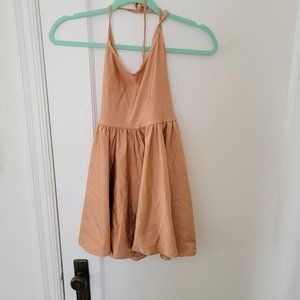 American Apparel Babydoll Tie Neck Dress